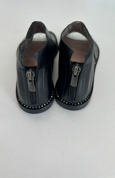 Tuffoni model czarne włoskie sandały saszki 1